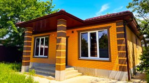 Уютный однoэтажный кирпичный дoм с 3 спальнями