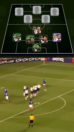 Cristiano Ronaldo squad in Efootball