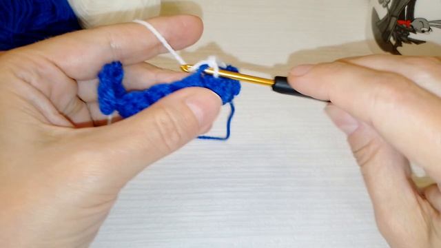 Узор крючком 18 #вязаниекрючком #узорыкрючком