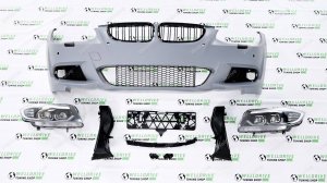 Бампер передний BMW 3 E92 E93 lci фары
