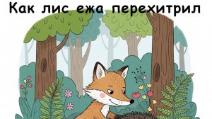 Как лис ежа перехетрил. Рассказ В.Бианки