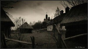 Мистика. Ночь в заброшенной деревне.