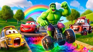 Машинки летают и прыгают! Развивающие мультики Машины помощники. Мультфильмы про машинки