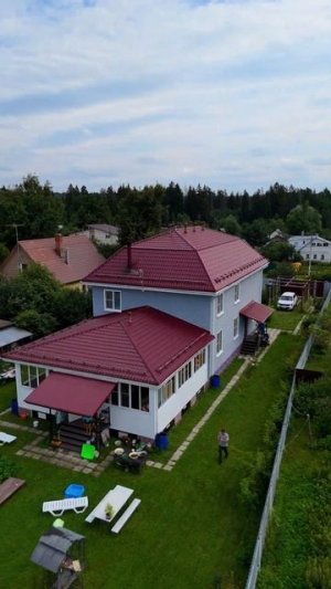 2-эт дом 242м² по проекту №ТБ-488, построенный по технологии ТЕХНОБЛОК