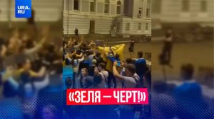 Протесты в Киеве против борьбы президента Украины Зеленского с антикоррупционными ведомствами