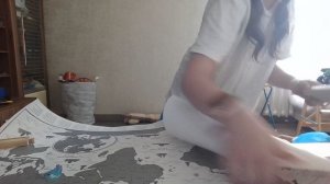 распаковка карта мира