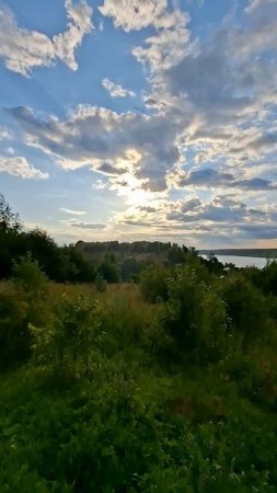 🌈 Плёс 🌳 И.И. Левитан пишет картину 💖✨🏞️