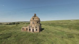 DJI AVATA 2 - Церковь Николая Чудотворца. Суровка. Ульяновская область