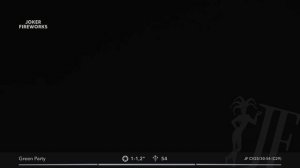 Салютная установка «Green Party» JF CV25-30-54 (C29) от Joker Fireworks _ Джокер Фейерверки