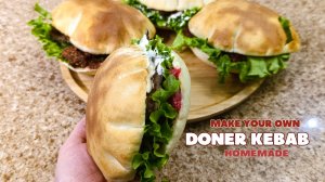 Донер кебаб на сковороде. Простой и вкусный рецепт.