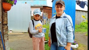 зашла невестка м внучкой..Вкусный салат Вероники..Сынок сделал откосы на окнах..Жизнь в деревне.
