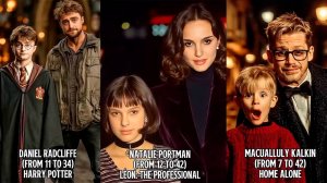 Актёры в детстве и сейчас