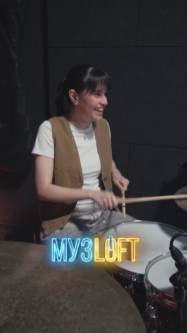 Диана Анкудинова на барабанах зажгла рок смотреть онлайн