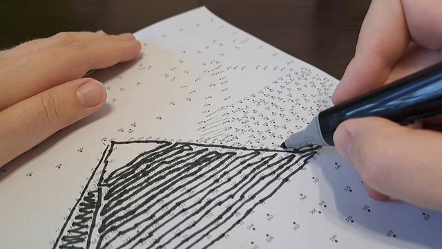 Соединяю 655 точек 😬😎🤪 #АСМР #ASMR #точки смотреть онлайн