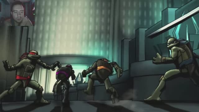 Пьяное прохождение Черепашек-ниндзя 2007 (TNMT). Глава 15 : Таинственный лидер