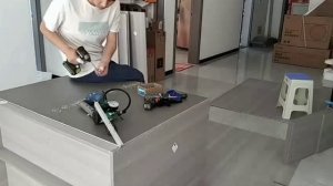 Шкаф в нишу, сборка.