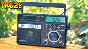 РАДИОПРИЕМНИК Retekess TR629 👉 БОЛЬШОЙ, УДОБНЫЙ, МНОГОЕ УМЕЕТ