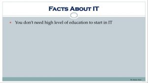 233 - Facts about IT