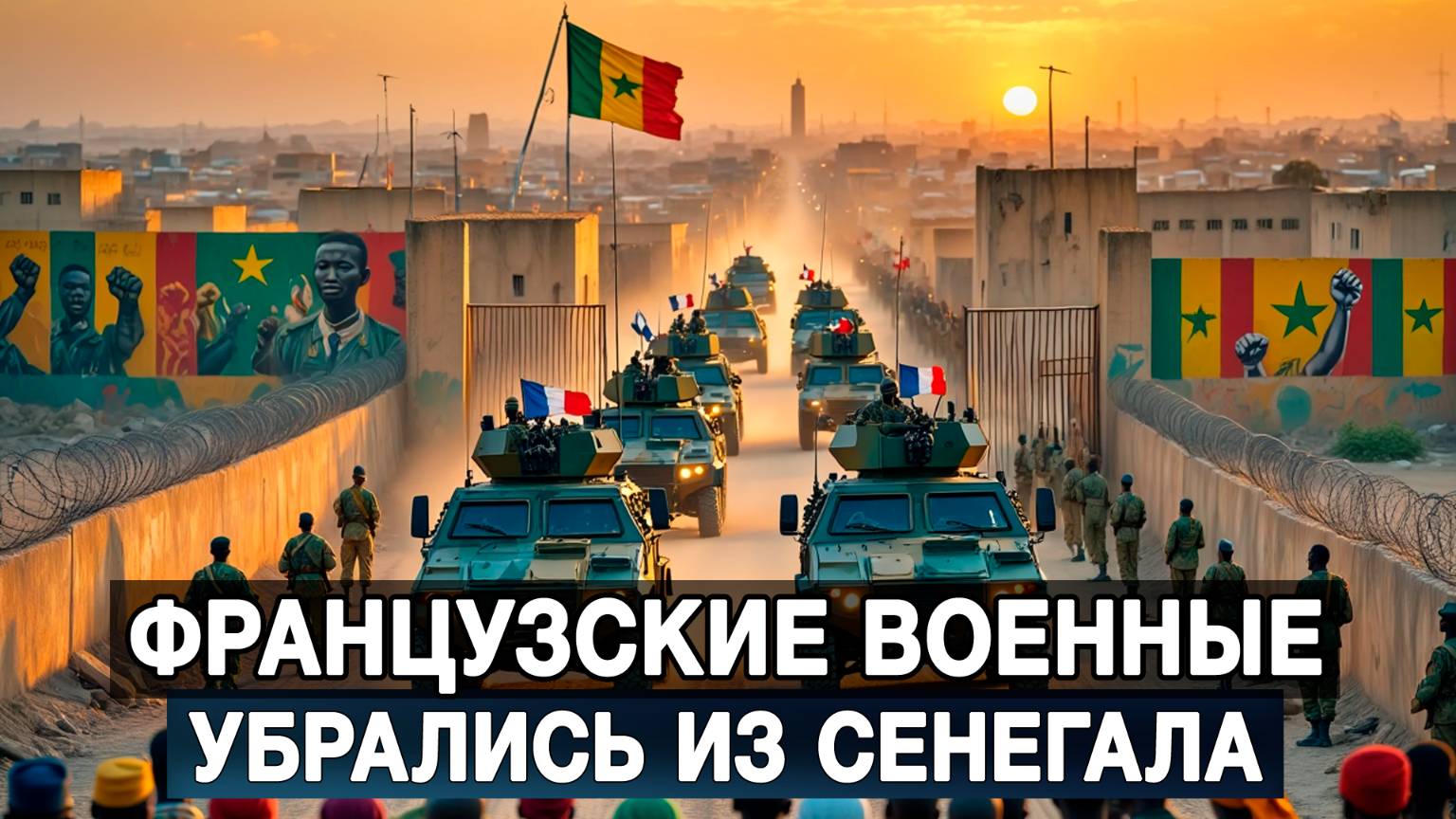 Французские военные убрались из Сенегала