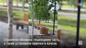 В Ноябрьске на Холмогорской скоро откроют сквер