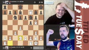 Евгений ШУВАЛОВ 🆚 Вова МИХАЙЛОВСКИЙ ♟ Поймать ферзя или проиграть...