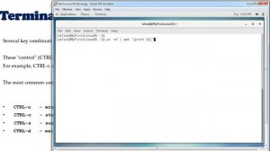 113 - Terminal Control Keys