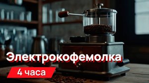 Звуки для соседей - электрокофемолка, почти как дрель, но с кофе