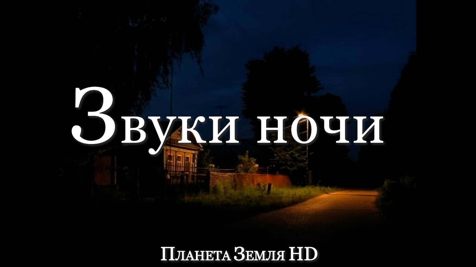 Ночь в селе. Расслабляющее видео для отдыха и спокойного сна