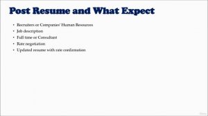 226 - Post Resume and What to Expect