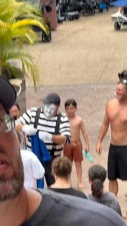 Put your shirt on   Tom the mime