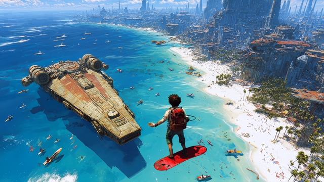 Evermind_ Beautiful Hopepunk Sci Fi Ambient Music 🎧☀️ Last Days of Summer