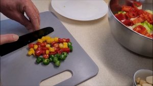 Сельдерей маринованный с перцем по-корейски