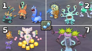 Эволюция Мастерской Эфира - Все Полные Песни (My Singing Monsters, Мои Поющие Монстры, Msm, Мсм)