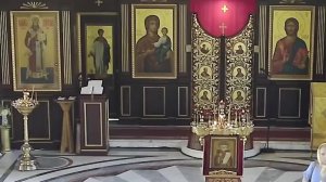 24.07.2025 Божественная Литургия. Четверг. Седмица 7-я по Пятидесятнице.