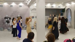 МАСТЕР КЛАСС ПО ЦЫГАНСКОМУ ТАНЦУ ДЛЯ ГОСТЕЙ НА ЮБИЛЕЕ. ТАНЦЕВАЛЬНЫЙ КОЛЛЕКТИВ "ЭКСПРОМТ". АНСАМБЛЬ.