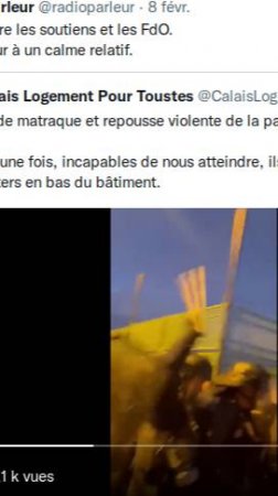 4.1Coups de matraque et repousse violente de la part des CRS - - Encore une fois, incapables de nous