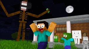 Сирена головый вернулся в Майнкрафте?! Minecraft мультфильм