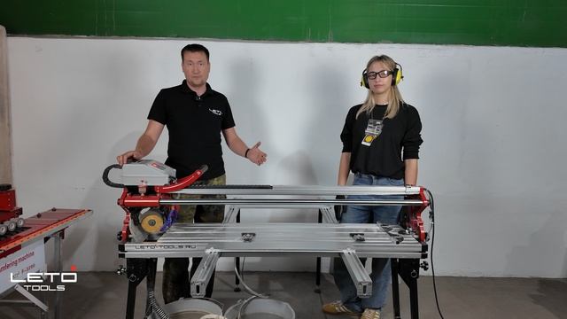 На плиткорезе LETO TOOLS T8-12 можно работать без опыта, с керамогранитом справилась даже девушка! смотреть онлайн