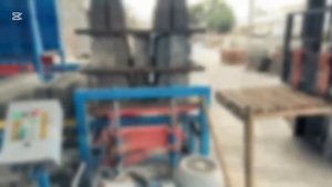 Производство дорожных бордюров на вибропрессе Рифей-Буран-2А