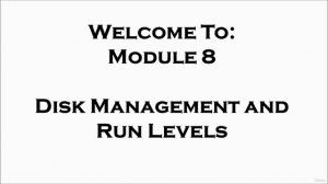 188 - Welcome to Module 8