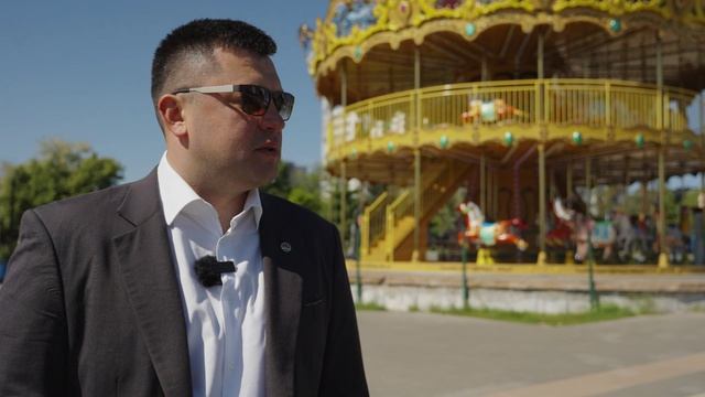 Гость ЦПКиО: мэр Уфы Ратмир Мавлиев