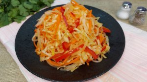 Салат с редькой - витаминная бомба. Хрустящий салат из свежих овощей