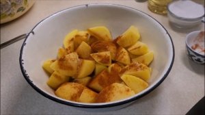 Кролик в духовке с картошкой