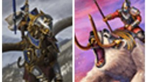 Сравнение отрядов Тотал вар вархаммер 3 : рыцари на гиппогрифах VS  всадники на боевых медведях