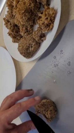 Яичница с козьей бородой #еда