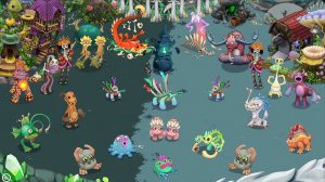 Зеркальный Остров Кости - Вся Песня 5.0 (My Singing Monsters, Мои Поющие Монстры, Msm, Мсм)