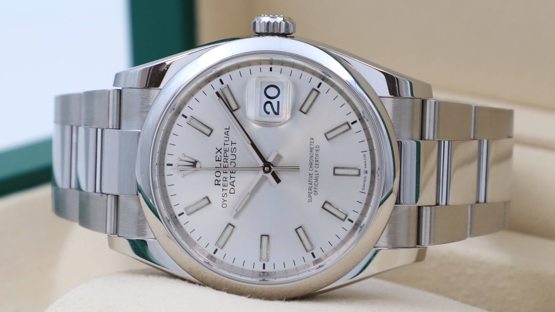 Rolex Datejust 36 mm 126200 смотреть онлайн