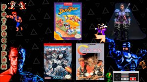 ▷Ретрострим [Duck Tales, Robocop 3, Contra]◁