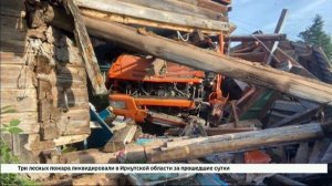 КАМАЗ с прицепом въехал в жилой дом в деревне Алексеевке Качугского рацона. Водитель погиб