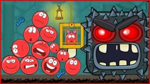 Мультик про Red Ball 4 — Красный Шар в подземелье БОССА! 🎬🔥 
#RedBall4 #шарик #КрасныйШар